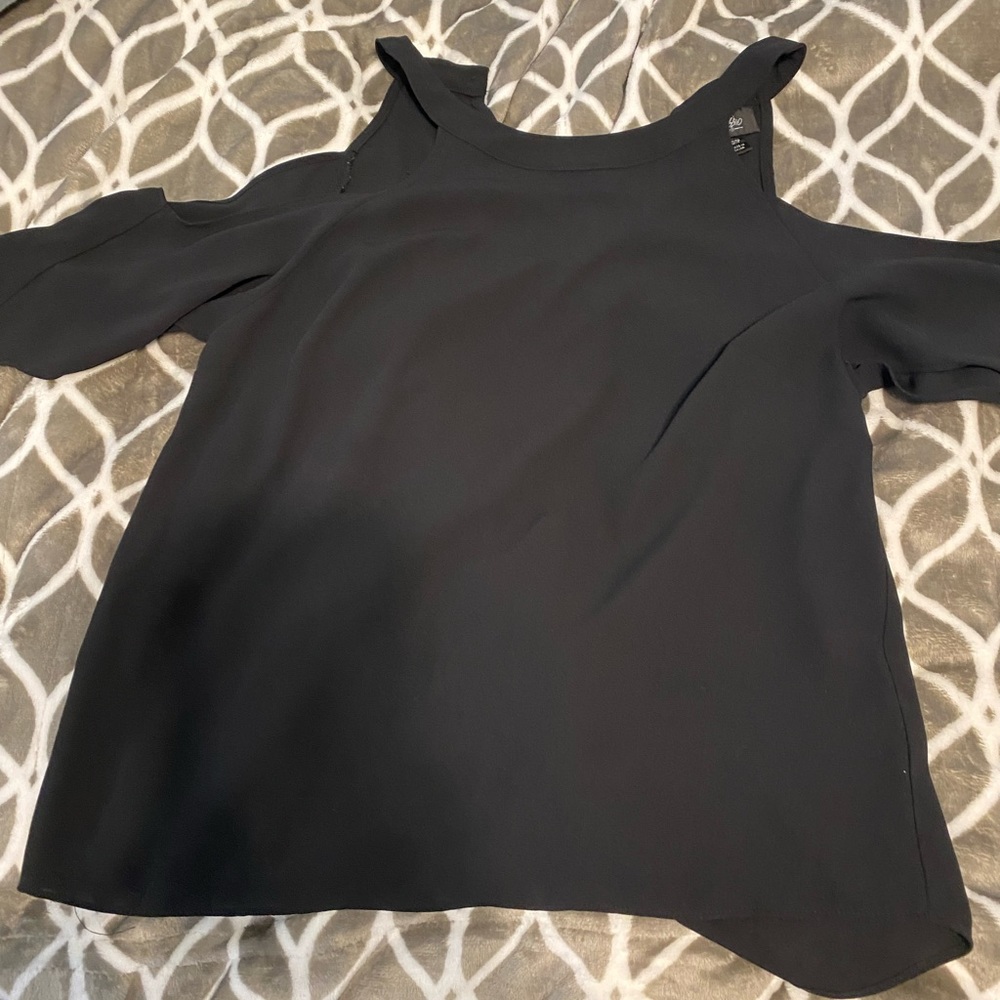 Open shoulder blouse